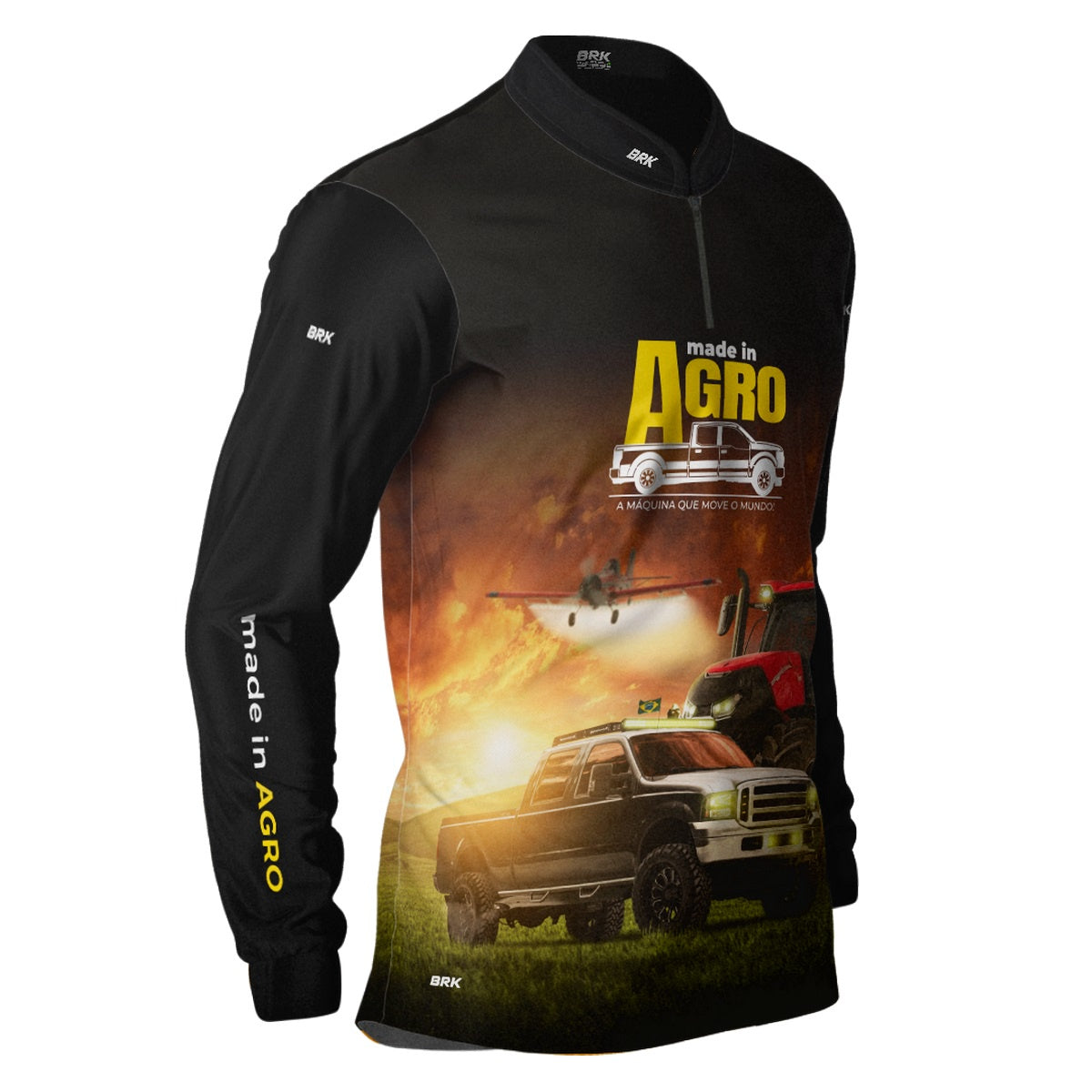 Camisa Agro Brk Caminhonete F-250 com Proteção Solar UV50+ - BRK AGRO