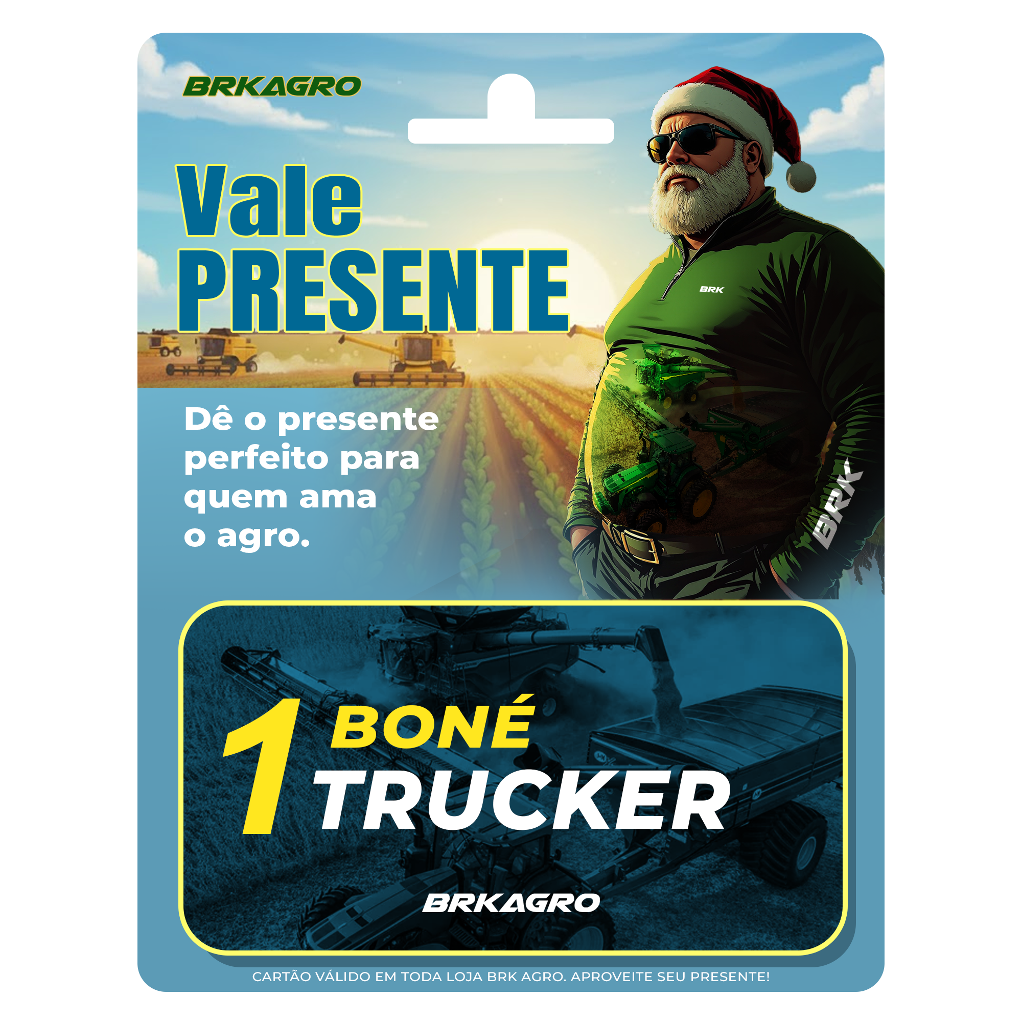 Vale Presente BRK® — Teste - Brk Agro