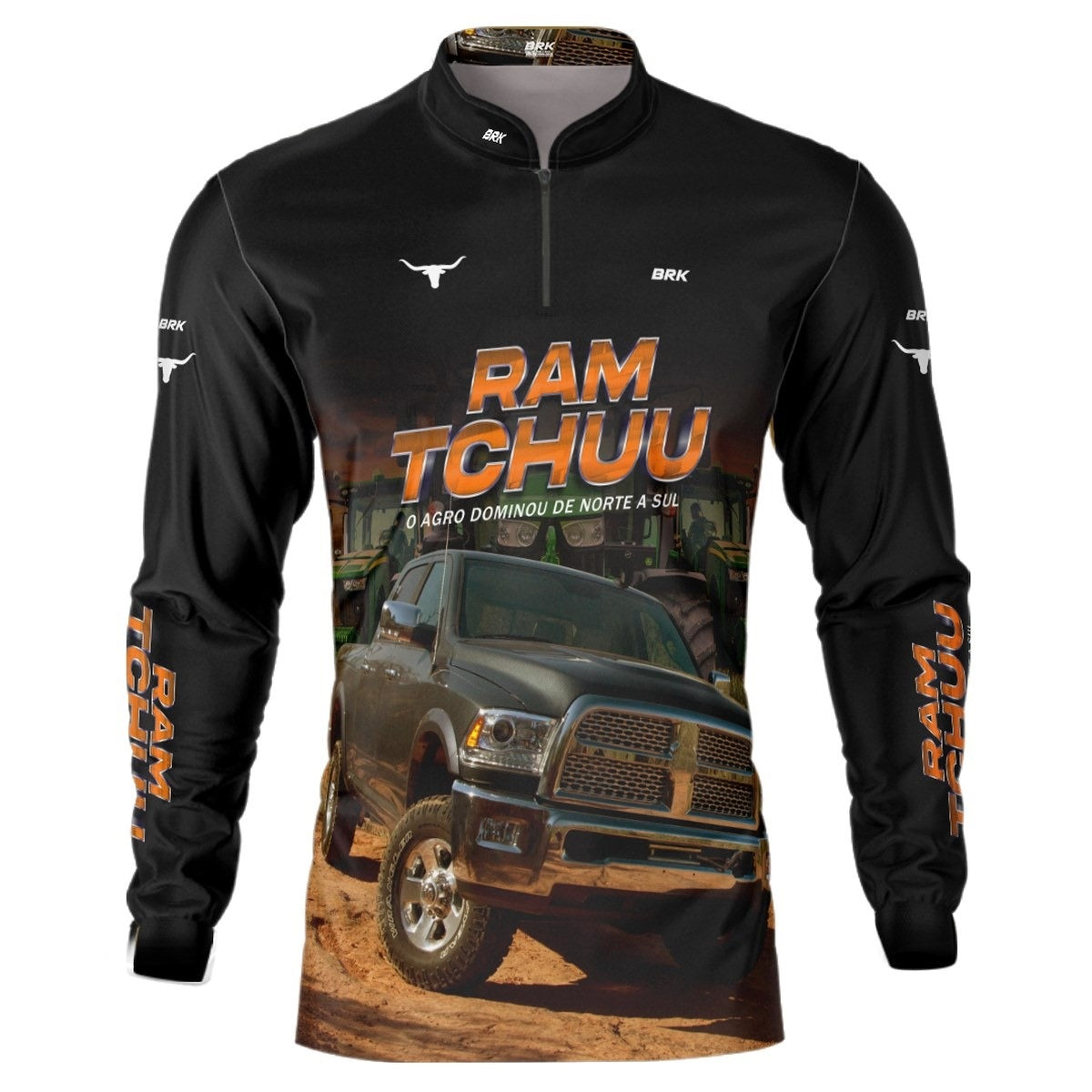 Camisa Agro Brk Caminhonete RAM TCHUU com Proteção Solar UV50+ - BRK AGRO