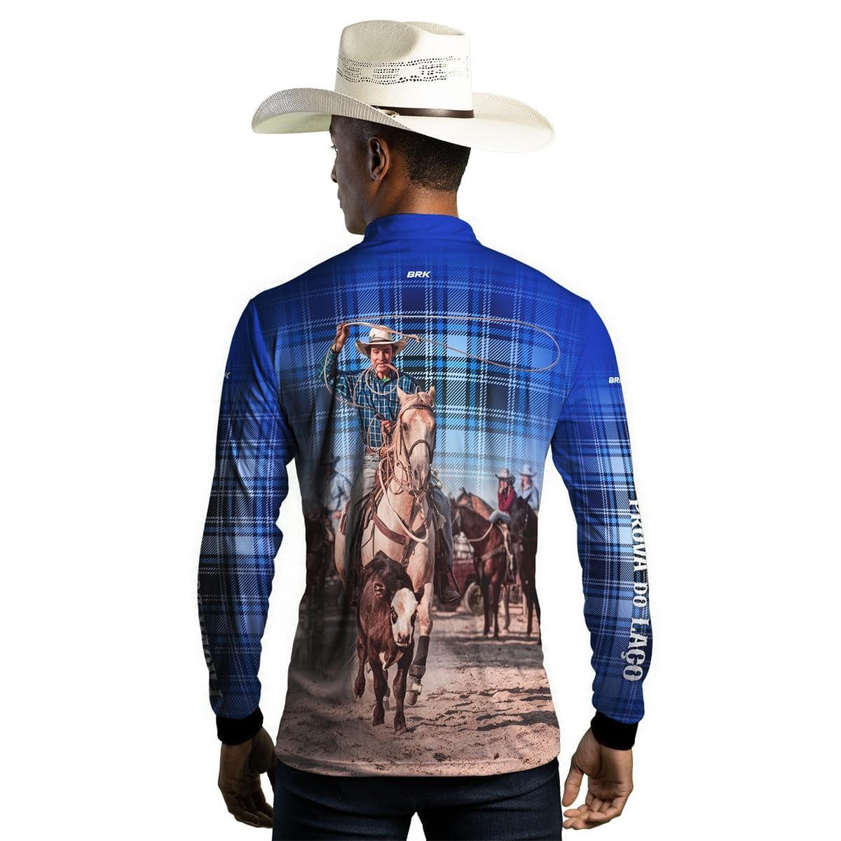Camisa Agro Brk Prova do Laço com Proteção UV50+ - BRK AGRO