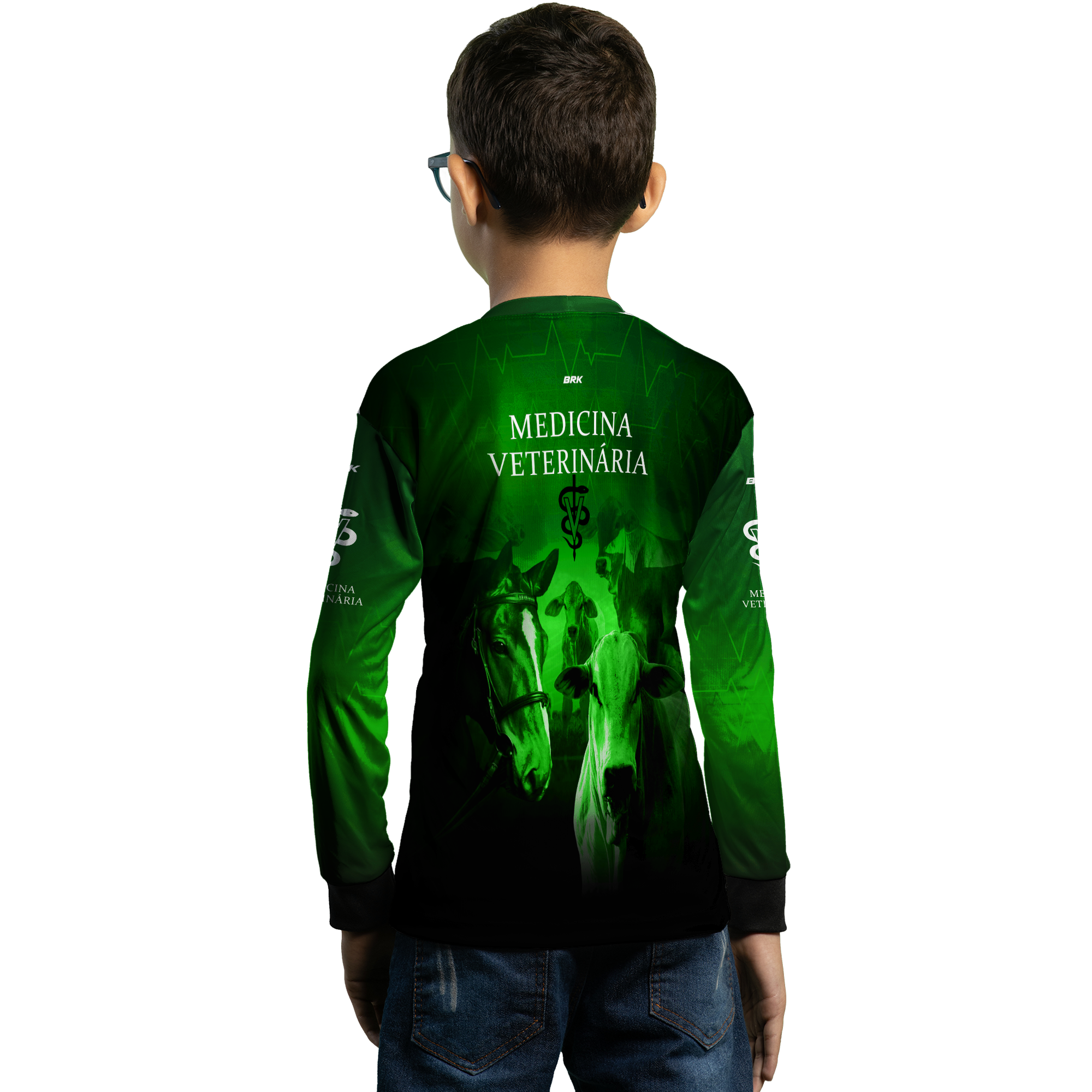 Camisa Agro Brk Medicina Veterinária com UV50+ - BRK AGRO