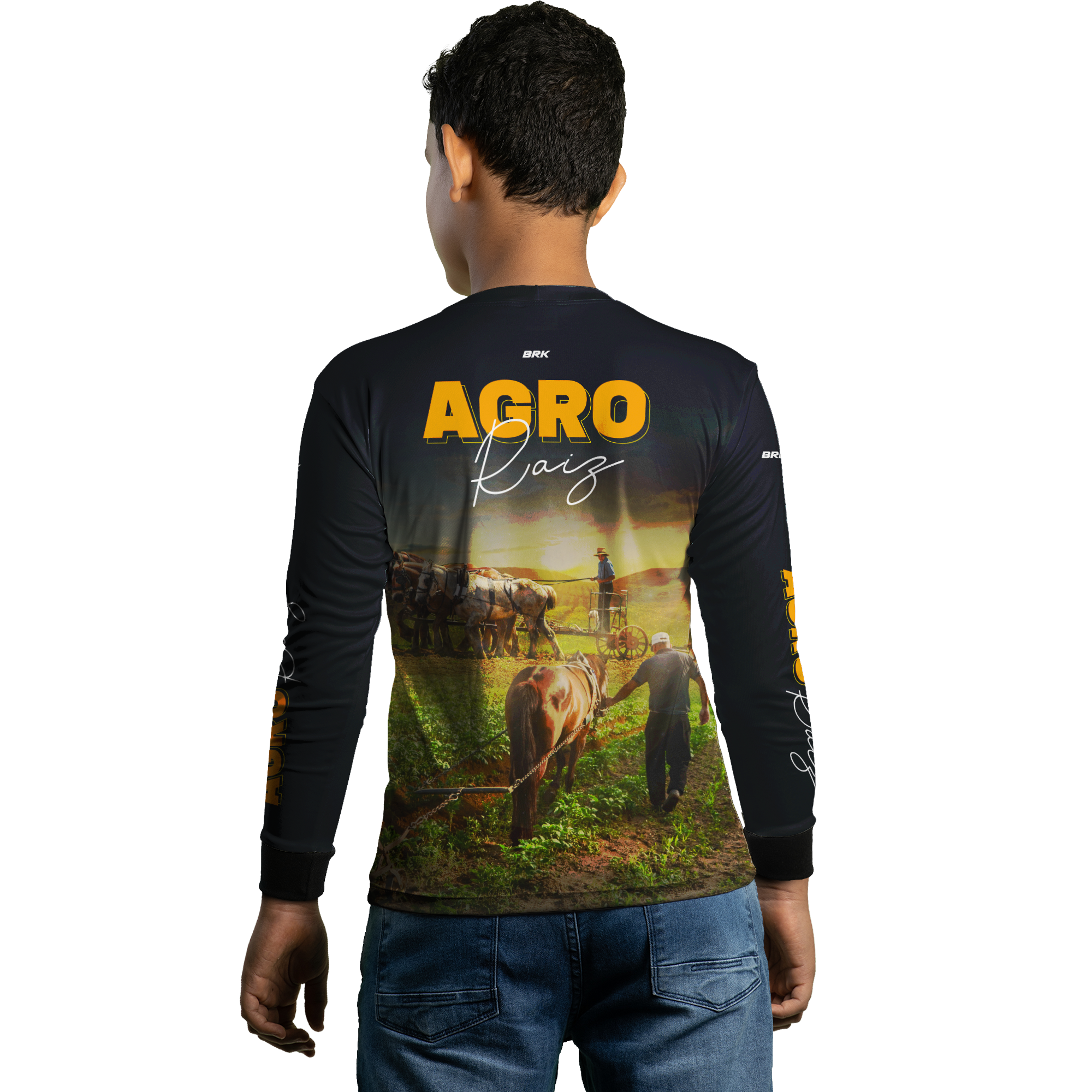 Camisa Agro Brk Agro Raíz com UV50+ - BRK AGRO