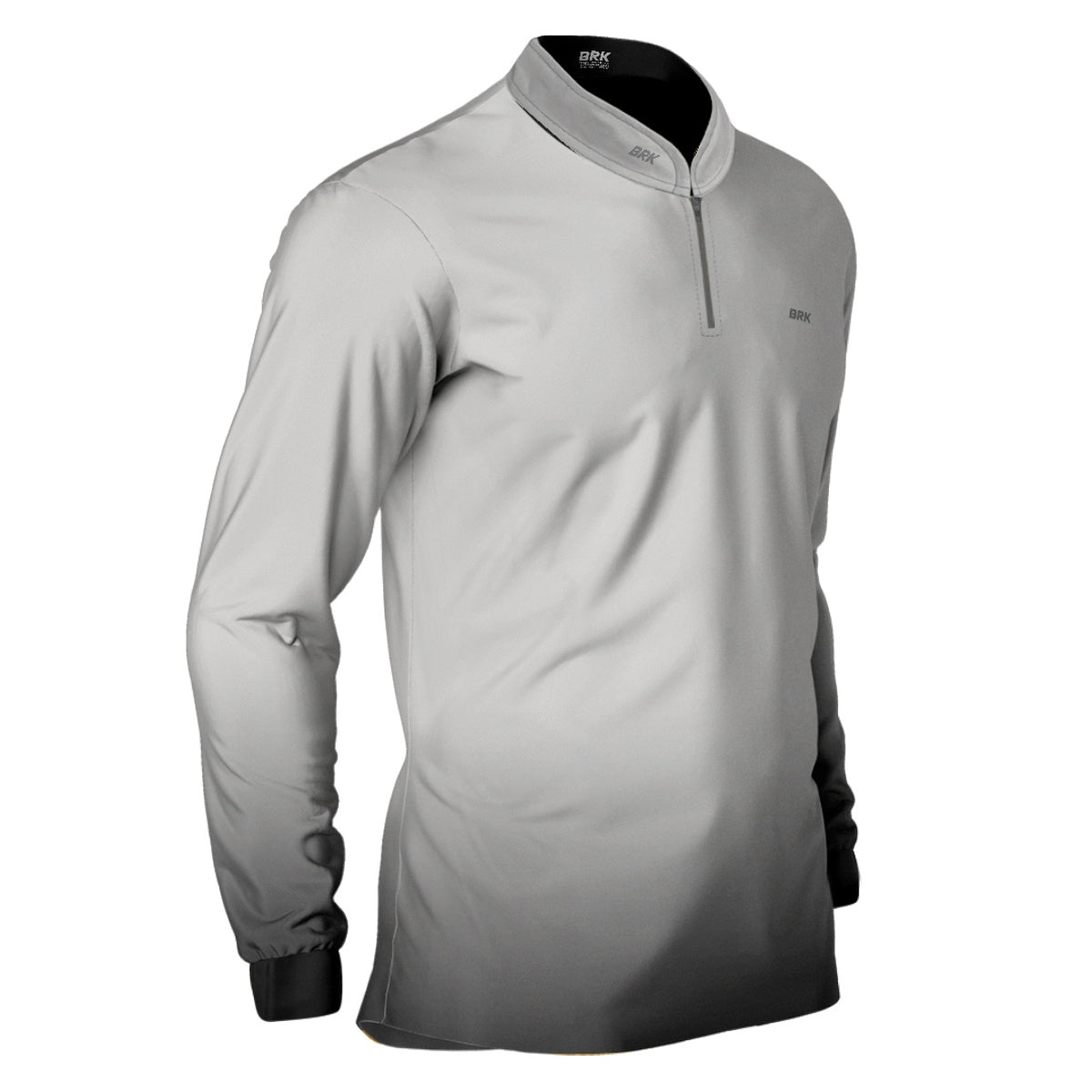 Camisa Brk Basic Cinza Claro com Proteção Solar UV50 Envio Imediato - Brk Agro