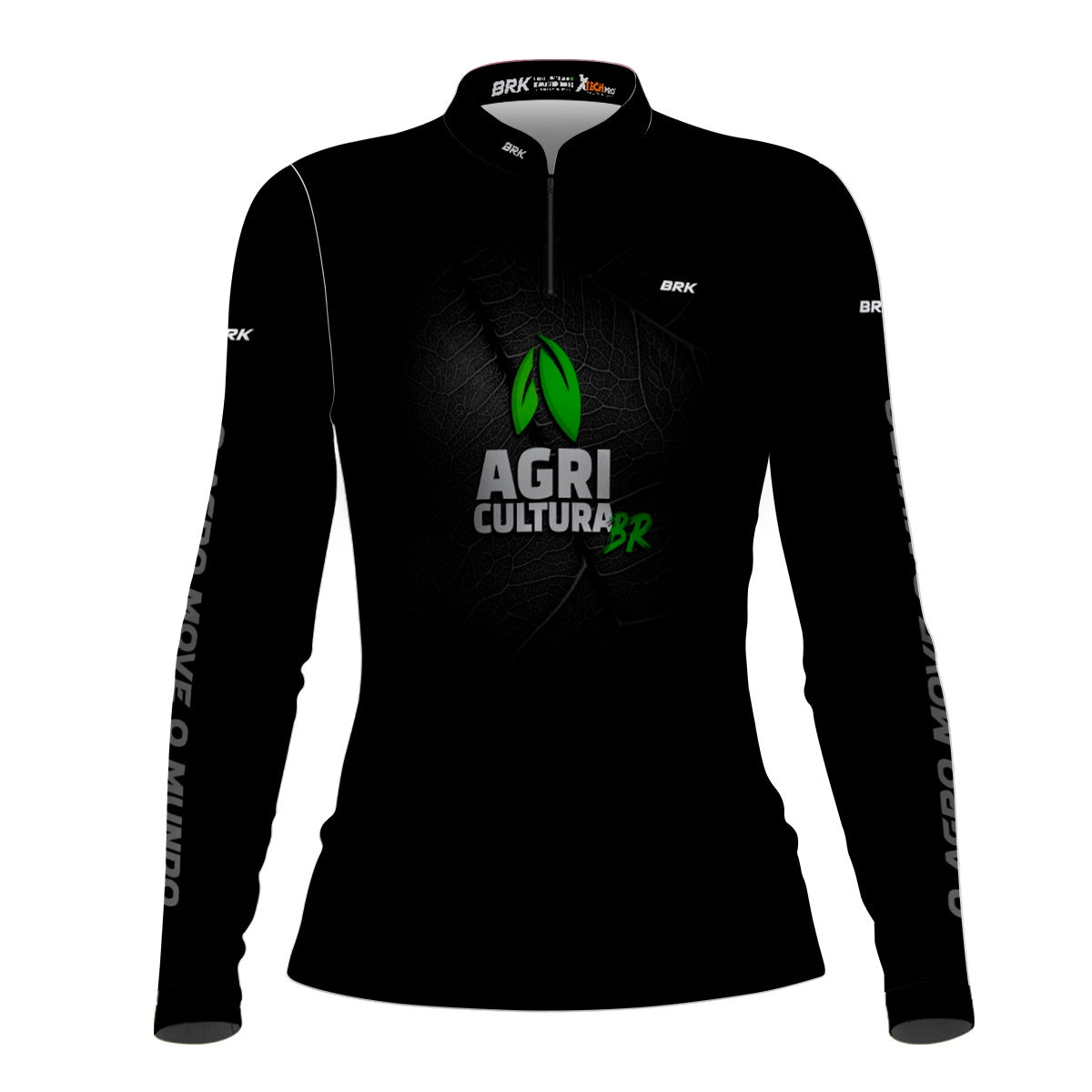 Camisa Feminina Agro Brk Brasil Agricultura com UV50+ - Brk Agro