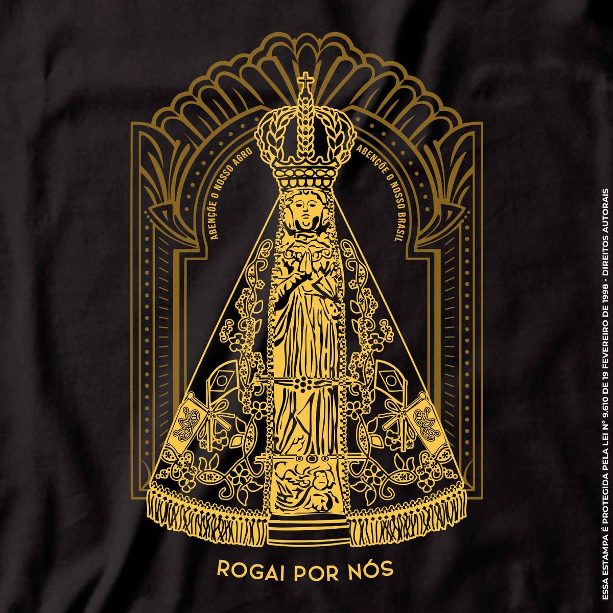 Camiseta Agro Brk Rogai por Nós com Algodão Premium - Brk Agro