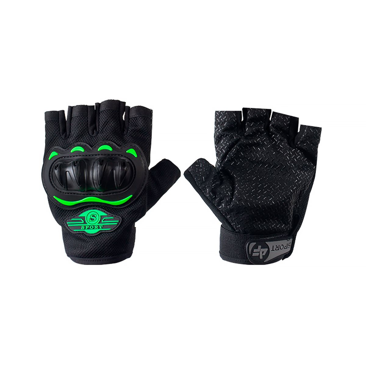 Luva de Pesca Albatroz YL025V Verde e Preto - Brk Agro