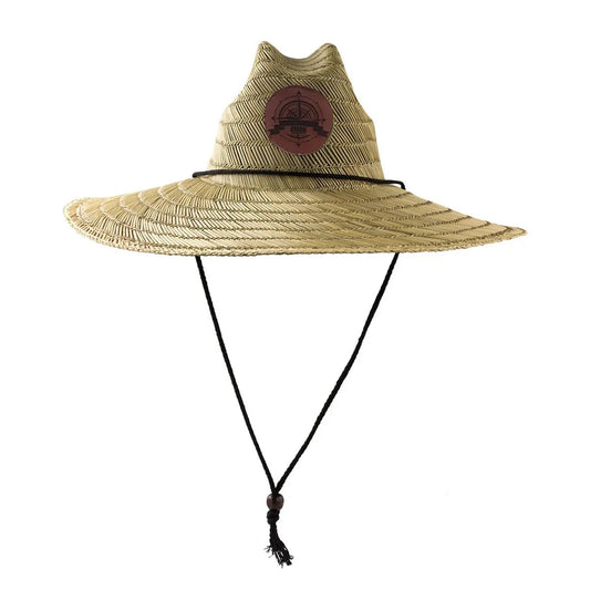 Chapéu Brk de Palha Australiana Pierside com cordão regulador - Brk Agro