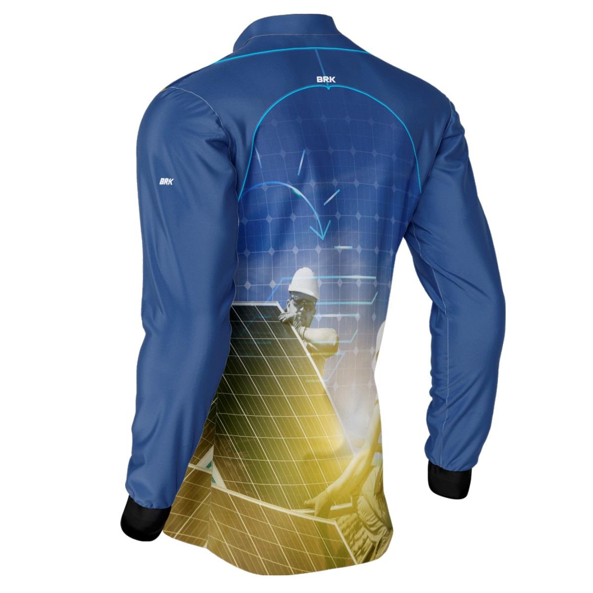 Camisa Agro Brk Profissionais da Energia Solar UV50+ - Brk Agro
